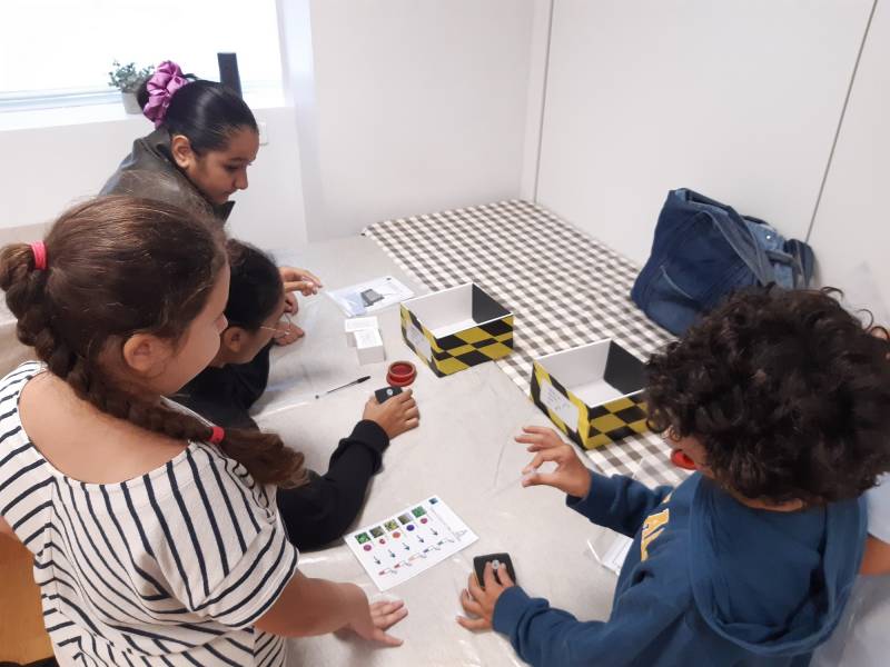 Journée d'intégration à la Grotte Cosquer à Marseille pour les élèves de sixième du collège Saint Vincent de Paul à Marseille