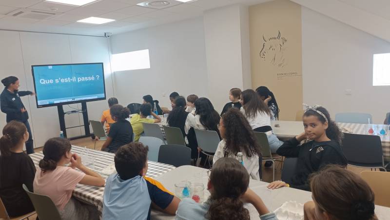 Journée d'intégration à la Grotte Cosquer à Marseille pour les élèves de sixième du collège Saint Vincent de Paul à Marseille