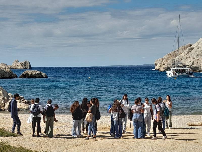 Sortie d'intégration de la filière générale du lycée St Vincent de Paul à Marseille