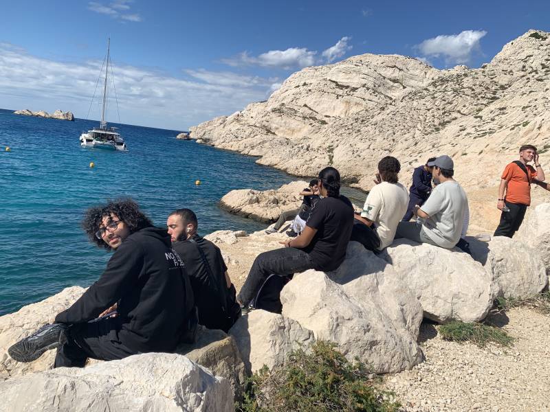 Sortie d'intégration de la filière générale du lycée St Vincent de Paul à Marseille