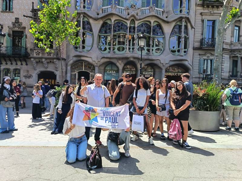 Voyage à Barcelone 2026 au collège/lycée St Vincent de Paul Marseille