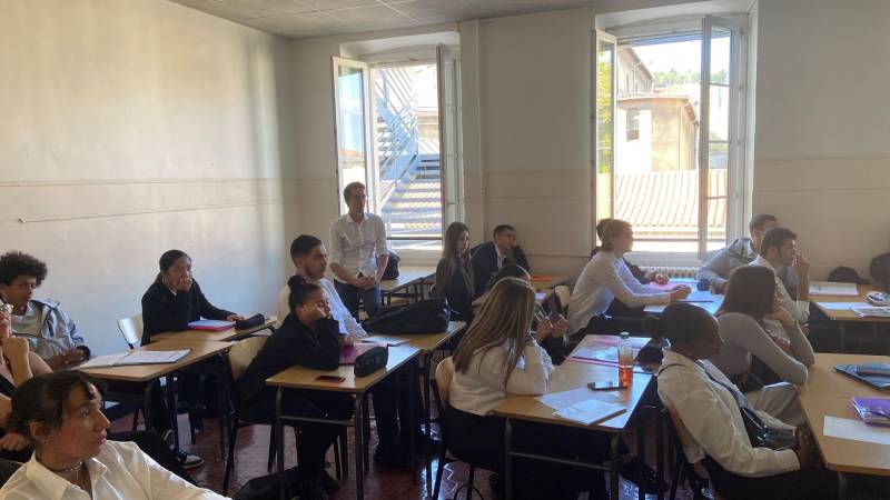 Elèves 1 MCV Kadodis Marseille