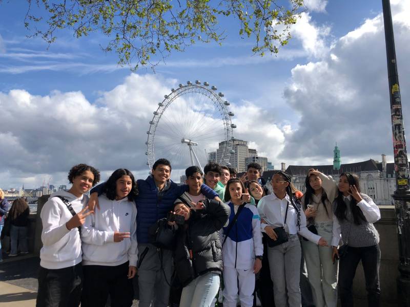 VOYAGE A LONDRES DES ELEVES DU LYCEE SAINT VINCENT DE PAUL A MARSEILLE