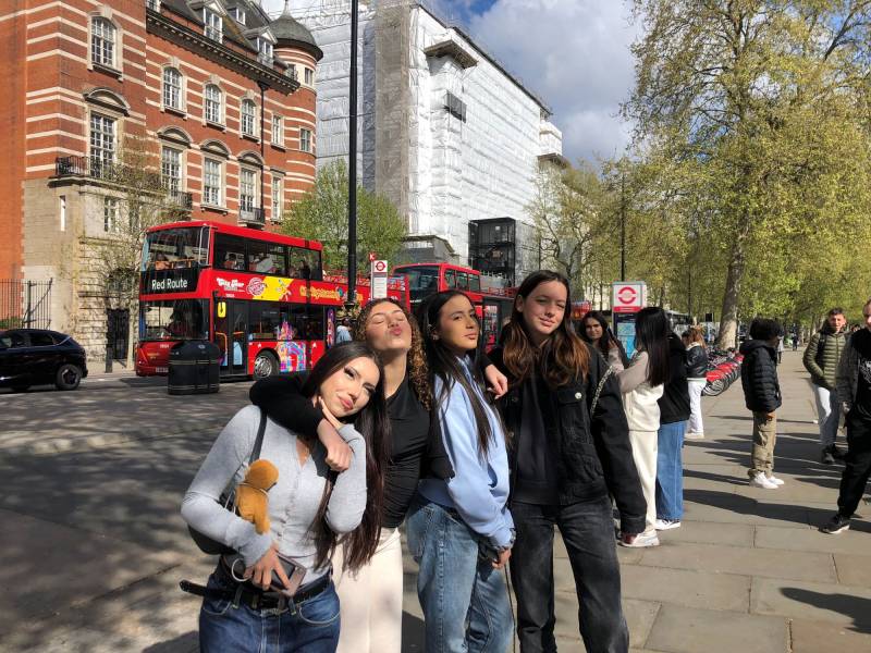 VOYAGE A LONDRES DES ELEVES DU LYCEE SAINT VINCENT DE PAUL A MARSEILLE