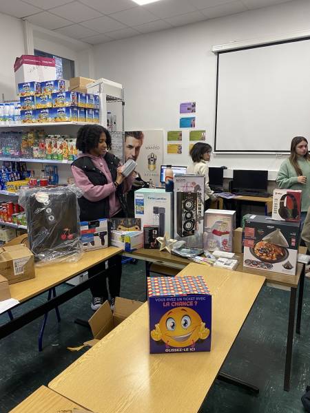 CHEF D'OEUVRE TCAPEEPC 2024  : MISE EN PLACE D'ACTIONS DE VENTE  AU LYCEE SAINT VINCENT DE PAUL A MARSEILLE