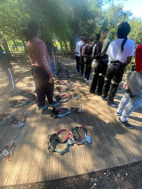 Journée d'intégration de la filière STMG du lycée St Vincent de Paul à Marseille