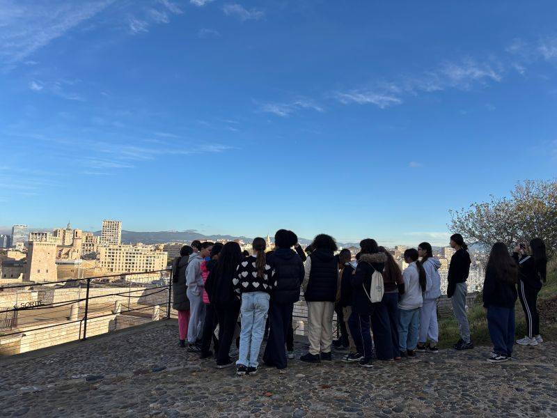 La classe de sixième du collège St Vincent de Paul part à la découverte du Fort St Nicolas