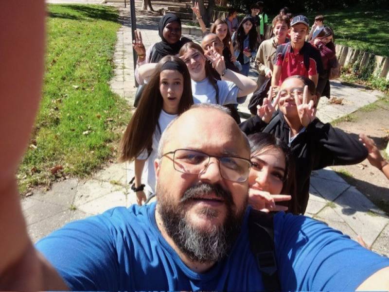 Sortie d'intégration de la classe de seconde au lycée St Vincent de Paul à Marseille