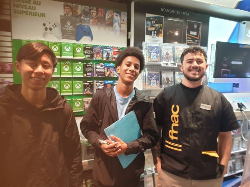 Sortie pédagogique au Centre Bourse des élèves de 2CAP EPC du lycée St Vincent de Paul Marseille 13006