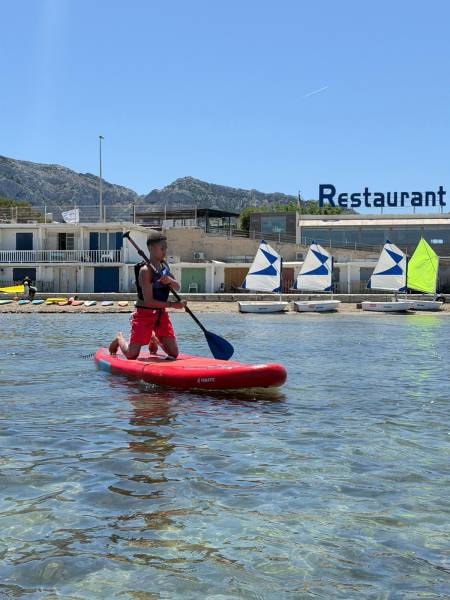 Stage de voile de la classe sport au collège St Vincent de Paul Marseille