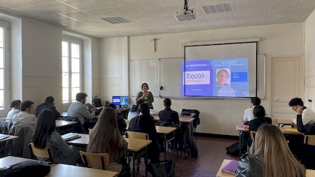 Notre zone d'activité pour ce service Lycée avec culture religieuse catholique